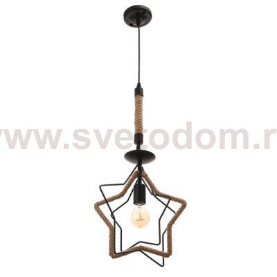 Светильник 85224/1 E27 40Вт черный 27х32х60-130 см