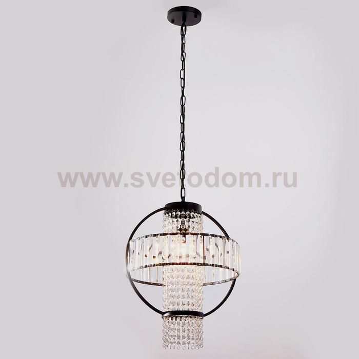 Светильник 59804/1 E27 40Вт черный 37х37х43-100 см