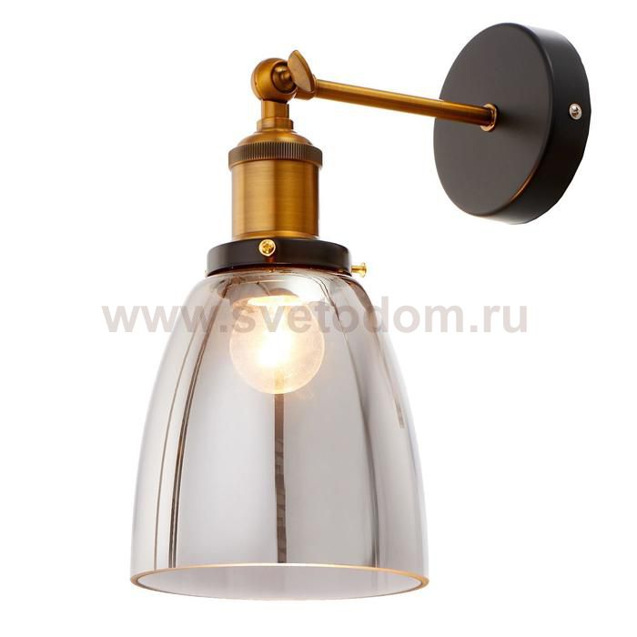 Светильник 59816/3 E27 40Вт бронза-черный 14х14х24-124 см