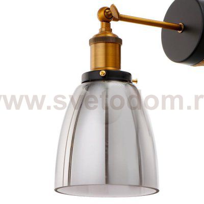 Светильник 59816/3 E27 40Вт бронза-черный 14х14х24-124 см