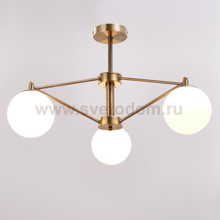 Люстра 69629/3 E14 40Вт бронза 59х59х24 см