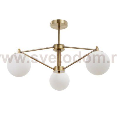 Люстра 69629/3 E14 40Вт бронза 59х59х24 см