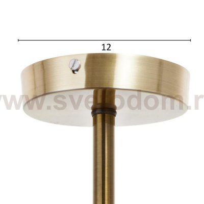 Люстра 69629/3 E14 40Вт бронза 59х59х24 см