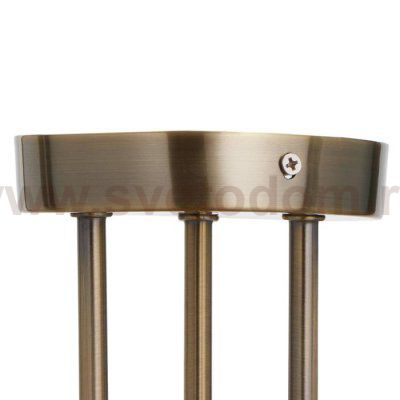 Люстра 69644/3 E14 40Вт бронза 58х58х34 см