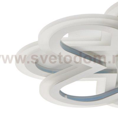 Люстра с ПДУ 69649/LED 160Вт диммер 3000-6000К белый 50х50х6 см