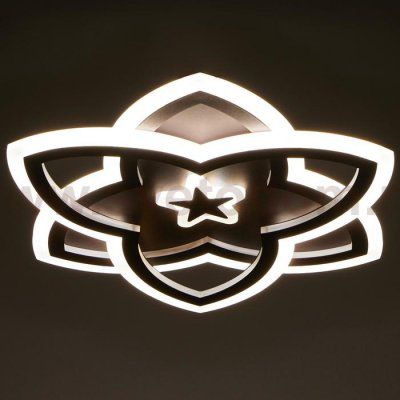 Люстра с ПДУ 69650/LED 160Вт диммер 3000-6000К кофе 50х50х6 см