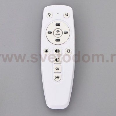 Люстра с ПДУ 69653/LED 160Вт диммер 3000-6000К белый-кофе 55х55х6 см