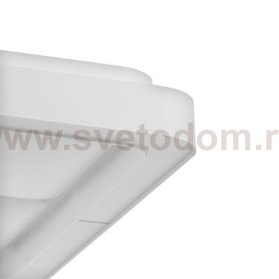 Люстра с ПДУ 60407/1 LED 144Вт диммер 3000-6000К белый 50х50х8 см