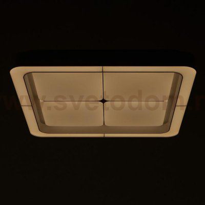 Люстра с ПДУ 60407/1 LED 144Вт диммер 3000-6000К белый 50х50х8 см