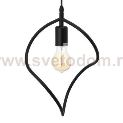 Светильник 40383/1 E27 40Вт черный 17,5х15х35-135 см