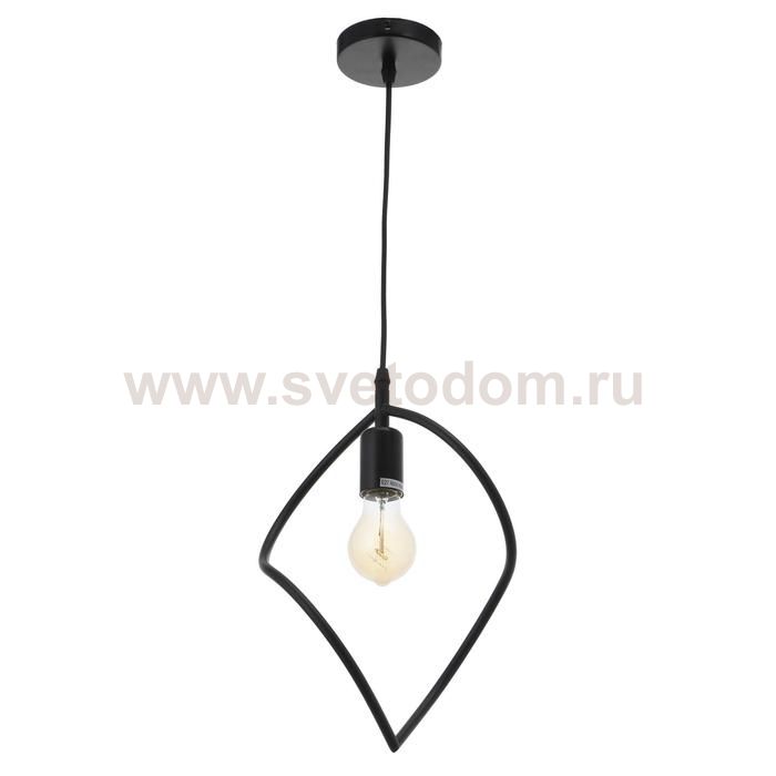 Светильник 40383/1 E27 40Вт черный 17,5х15х35-135 см