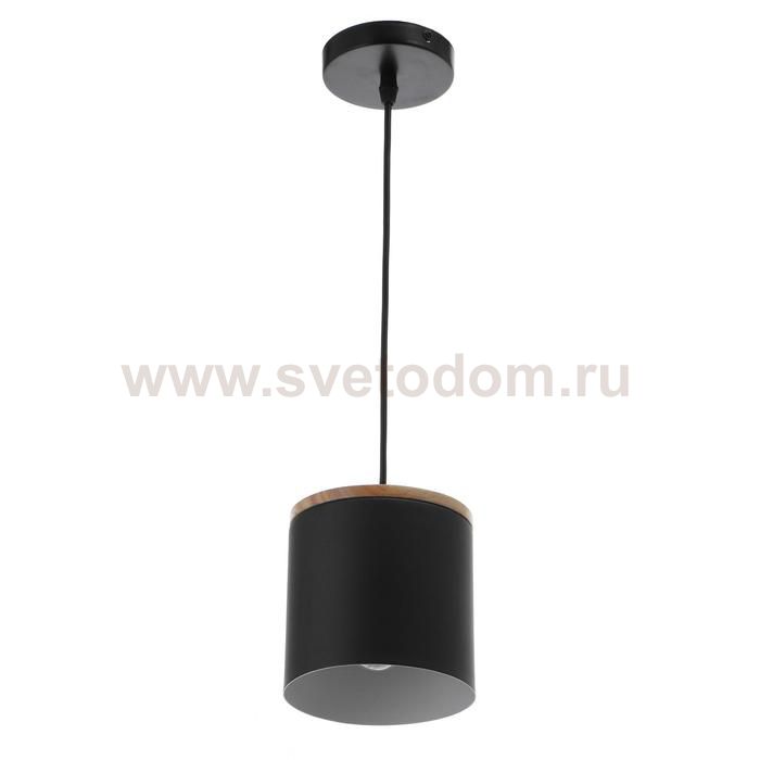 Светильник 40386/1 E27 40Вт черный 13х13х15-115 см