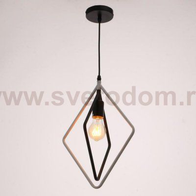 Светильник 40391/1 E27 40Вт черный-белый 25х10х30-130 см