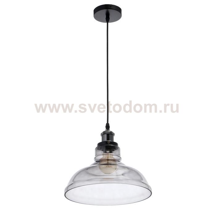 Светильник 40398/1 E27 40Вт черный-тонированный 28х28х26-126 см