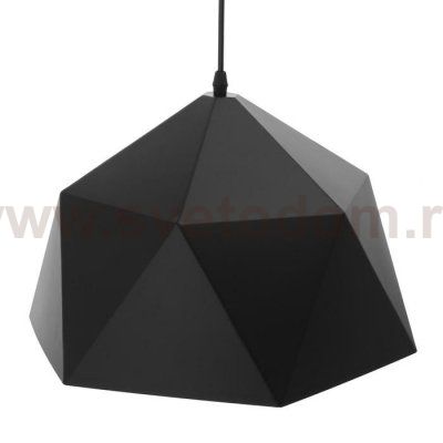 Светильник 40304/1 E27 40Вт черный-золото 38х38х25-125 см