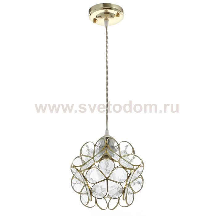 Светильник 40307/1 E27 40Вт золото 22х22х24-124 см