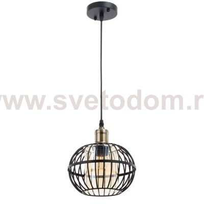 Светильник 88301/1 E27 40Вт черный 23х23х20-120 см