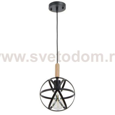 Светильник 88304/1 E27 40Вт черный 17,5х17,5х20,5-120 см