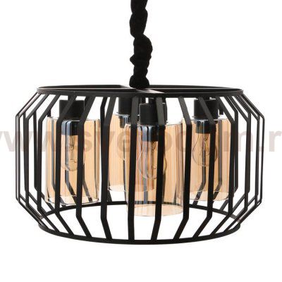 Светильник 88311/4 E27 40Вт черный 45х45х25-80 см