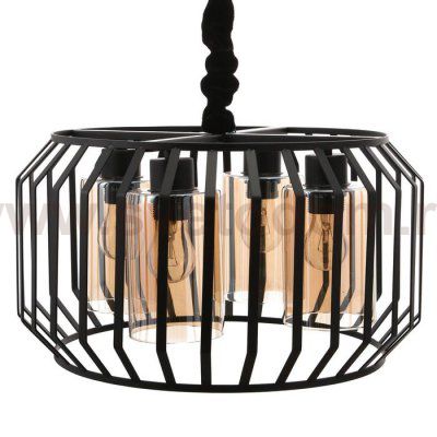 Светильник 88311/4 E27 40Вт черный 45х45х25-80 см