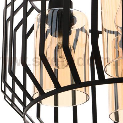 Светильник 88311/4 E27 40Вт черный 45х45х25-80 см