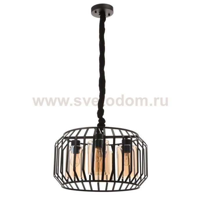 Светильник 88311/4 E27 40Вт черный 45х45х25-80 см