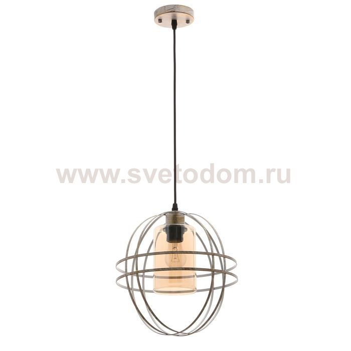 Светильник 88314/1 E27 40Вт белый с золотой патиной 28х28х29-129 см