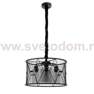 Светильник 88320/4 E27 40Вт черный 45х45х25,5-80 см