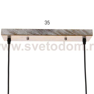 Светильник 88323/4 E27 40Вт белый с золотой патиной 63,5х14х26-91 см