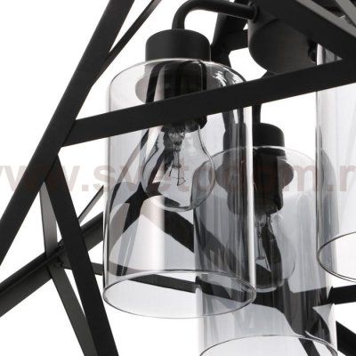 Светильник 88324/4 E27 40Вт черный 45,5х45,5х55-110 см