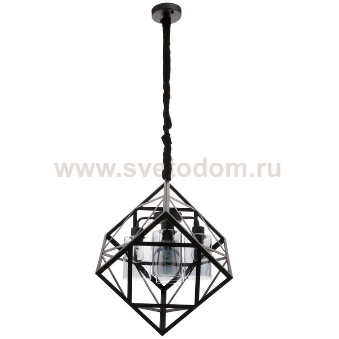 Светильник 88324/4 E27 40Вт черный 45,5х45,5х55-110 см