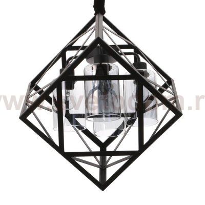 Светильник 88324/4 E27 40Вт черный 45,5х45,5х55-110 см