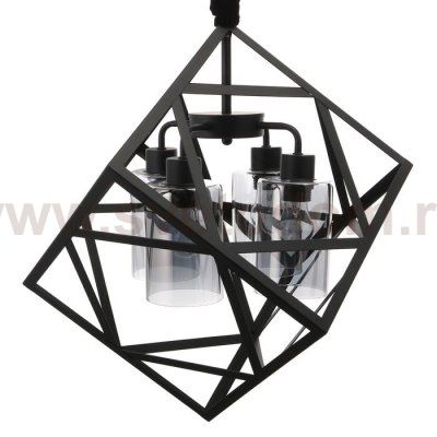 Светильник 88324/4 E27 40Вт черный 45,5х45,5х55-110 см