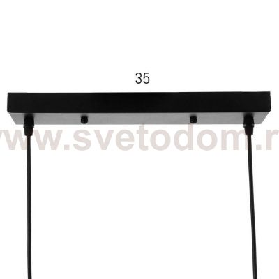 Светильник 88325/4 E27 40Вт черный 63,5х27х21,5-120 см