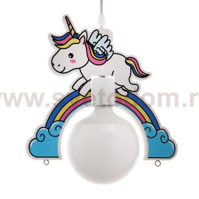 Люстра 86207/6 E27 40Вт розовый-белый 50х50х24 см