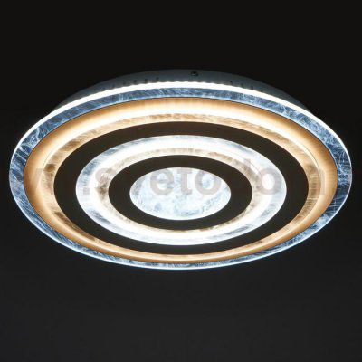 Светильник c ПДУ 69531/1 LED 115Вт диммер белый 50х50х6 см