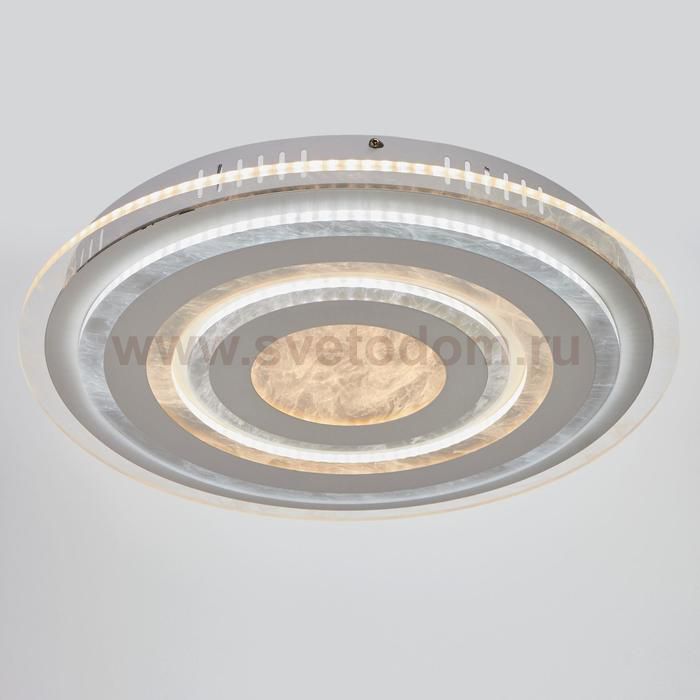 Светильник c ПДУ 69531/1 LED 115Вт диммер белый 50х50х6 см