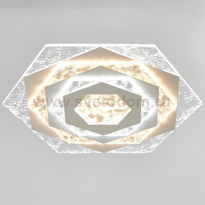 Светильник c ПДУ 69533/1 LED 132Вт диммер белый 44,5х50х6,5 см