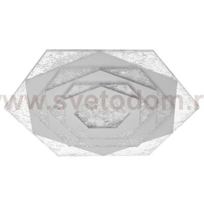 Светильник c ПДУ 69533/1 LED 132Вт диммер белый 44,5х50х6,5 см