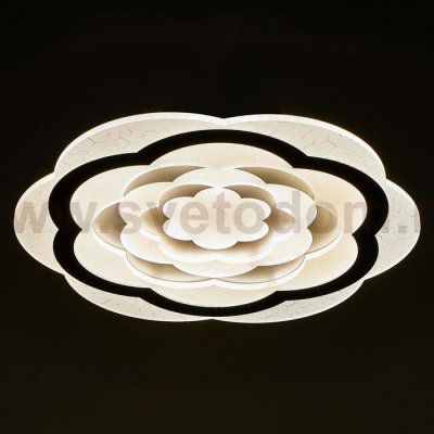 Светильник c ПДУ 69538/1 LED 122Вт диммер белый 50х50х6,5 см