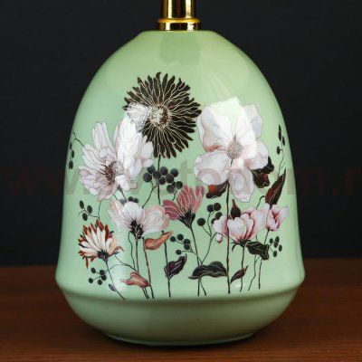 Настольная лампа 32034/1 E27 40Вт салатовый 25х25х36 см