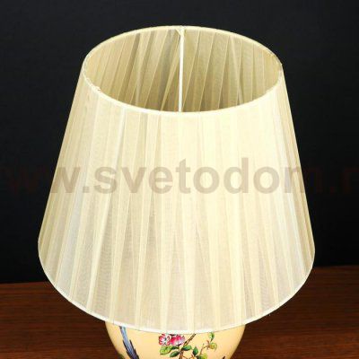 Настольная лампа 32035/1 E27 40Вт бежевый 25х25х36 см