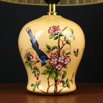 Настольная лампа 32035/1 E27 40Вт бежевый 25х25х36 см