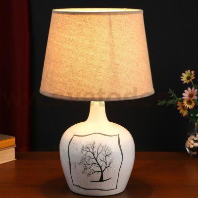 Настольная лампа 32036/1 E27 40Вт белый 30х30х44,5 см