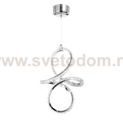 Светильник 86001/1 LED 24Вт 4000К хром 23х15х38-138 см