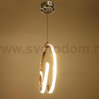 Светильник 86003/1 LED 23Вт 3000К золото 19х6х32-132 см