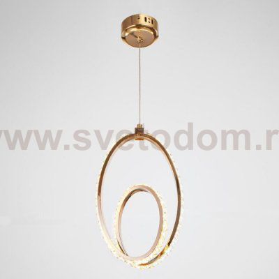 Светильник 86003/1 LED 23Вт 3000К золото 19х6х32-132 см