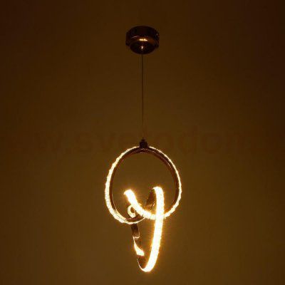 Светильник 86005/1 LED 23Вт 3000К золото 17х18х32-132 см