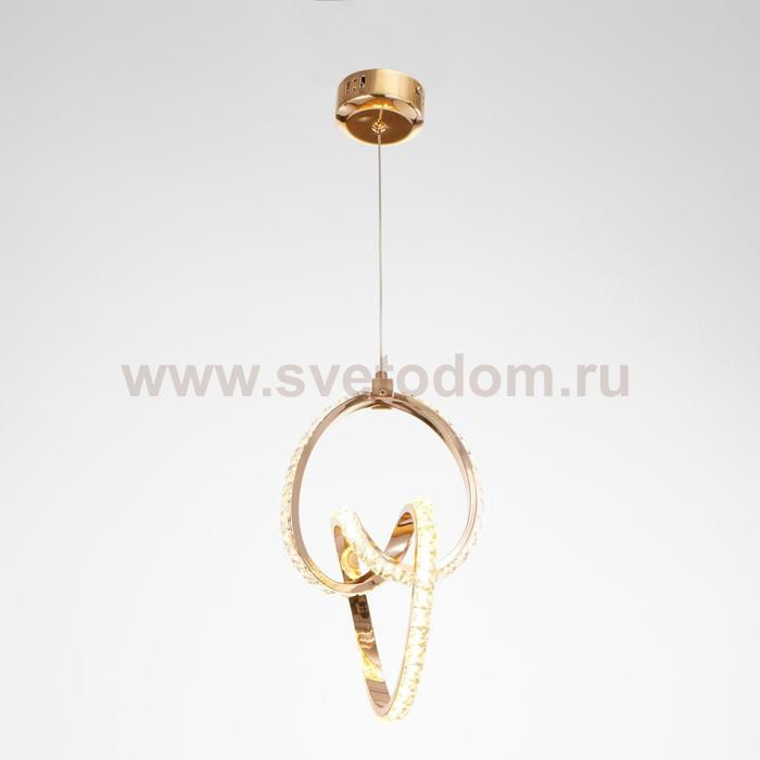 Светильник 86005/1 LED 23Вт 3000К золото 17х18х32-132 см