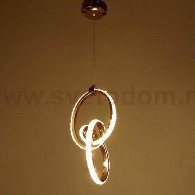 Светильник 86005/1 LED 23Вт 3000К золото 17х18х32-132 см